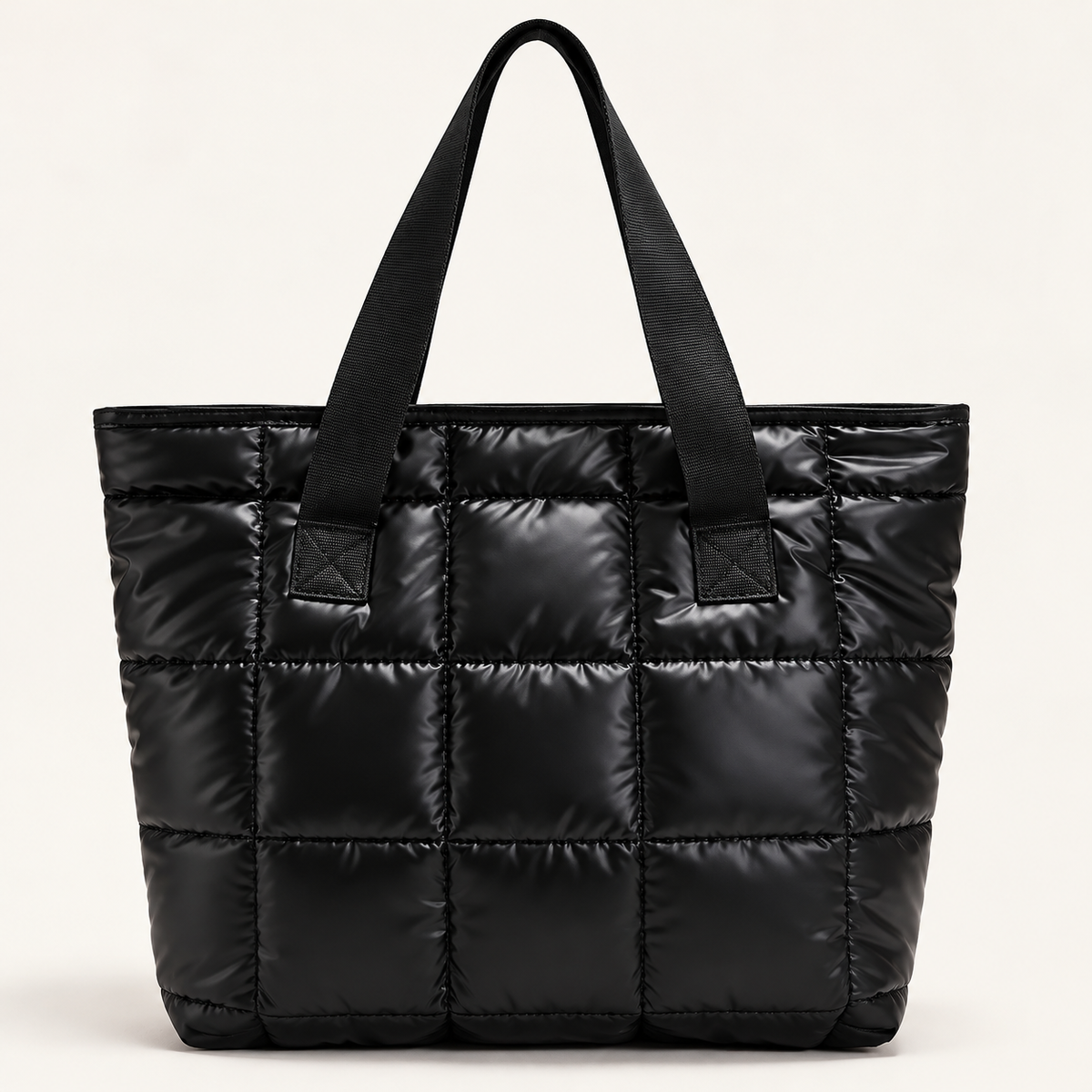 Bolso Puffer con Cadena para Mujer