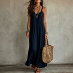 Abril | Vestido Largo Boho de Tirantes