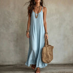 Abril | Vestido Largo Boho de Tirantes