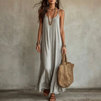 Abril | Vestido Largo Boho de Tirantes