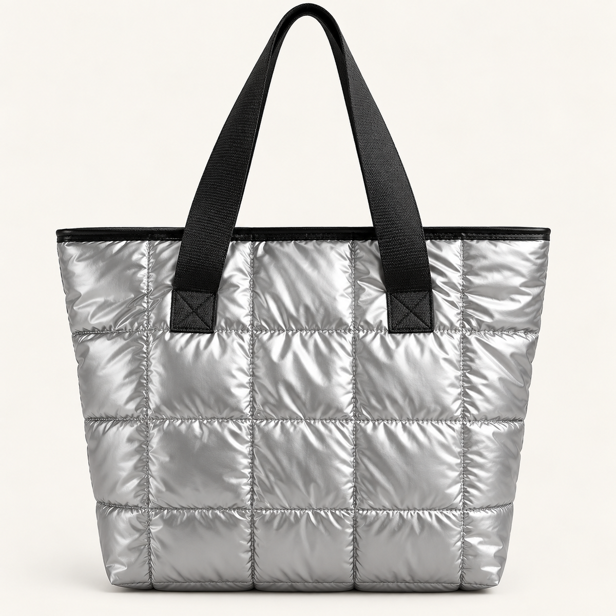 Bolso Puffer con Cadena para Mujer
